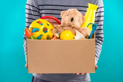 Box of toys